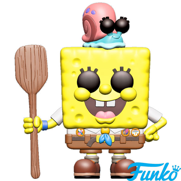 Funko POP #916 SpongeBob Squarepants Movie SpongeBob Squarepants with Gary Figure